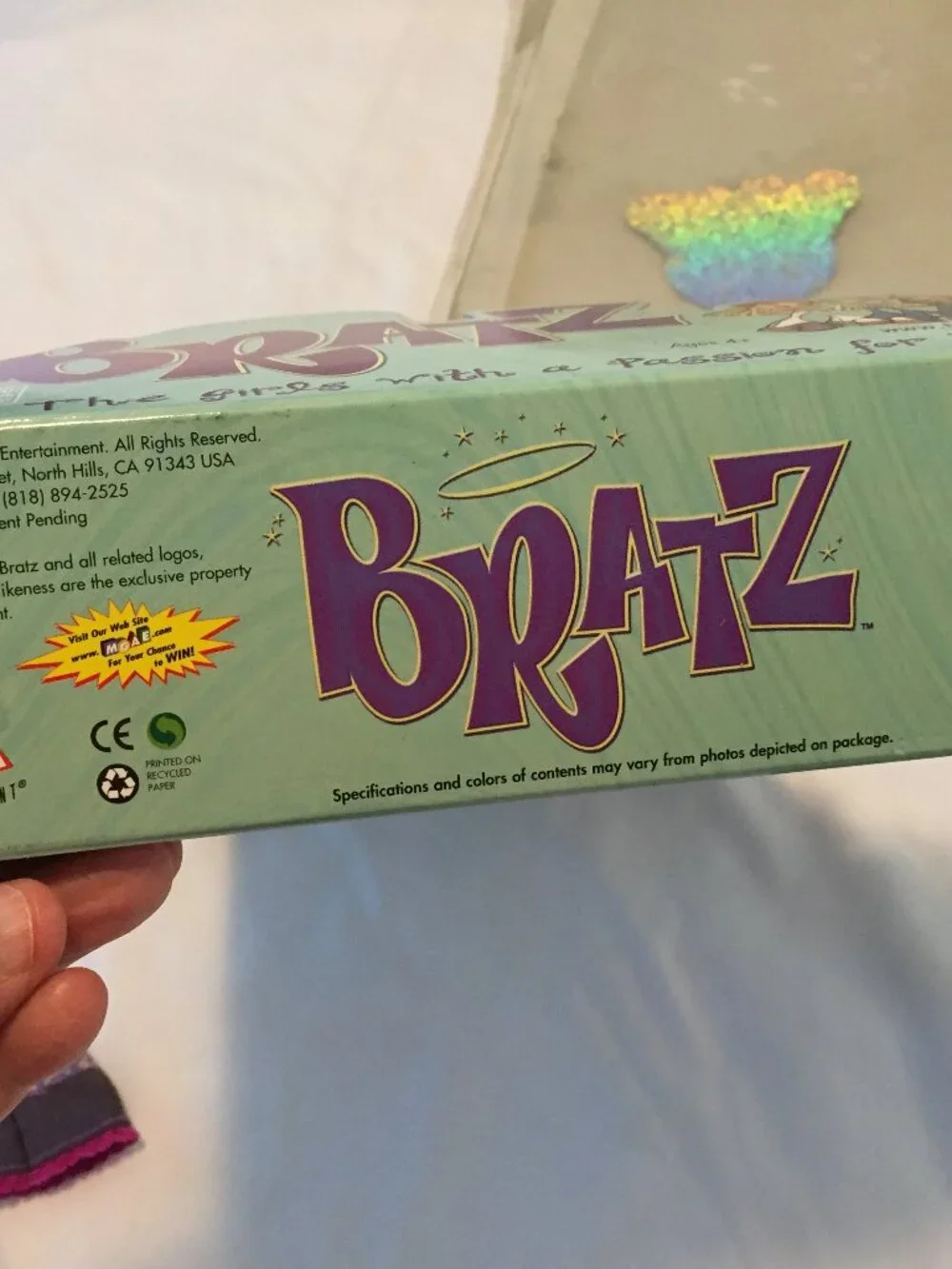 Bratz First Edition 2001 MGA Yasmin Fashion Doll, Box/w/Poster Read Description